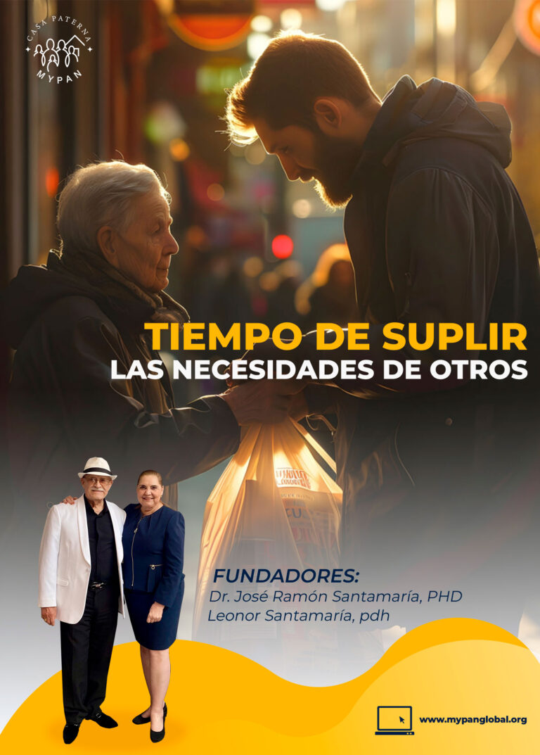 Tiempo de suplir las necesidades de otros